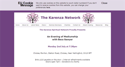 Desktop Screenshot of karenzaspirit.net